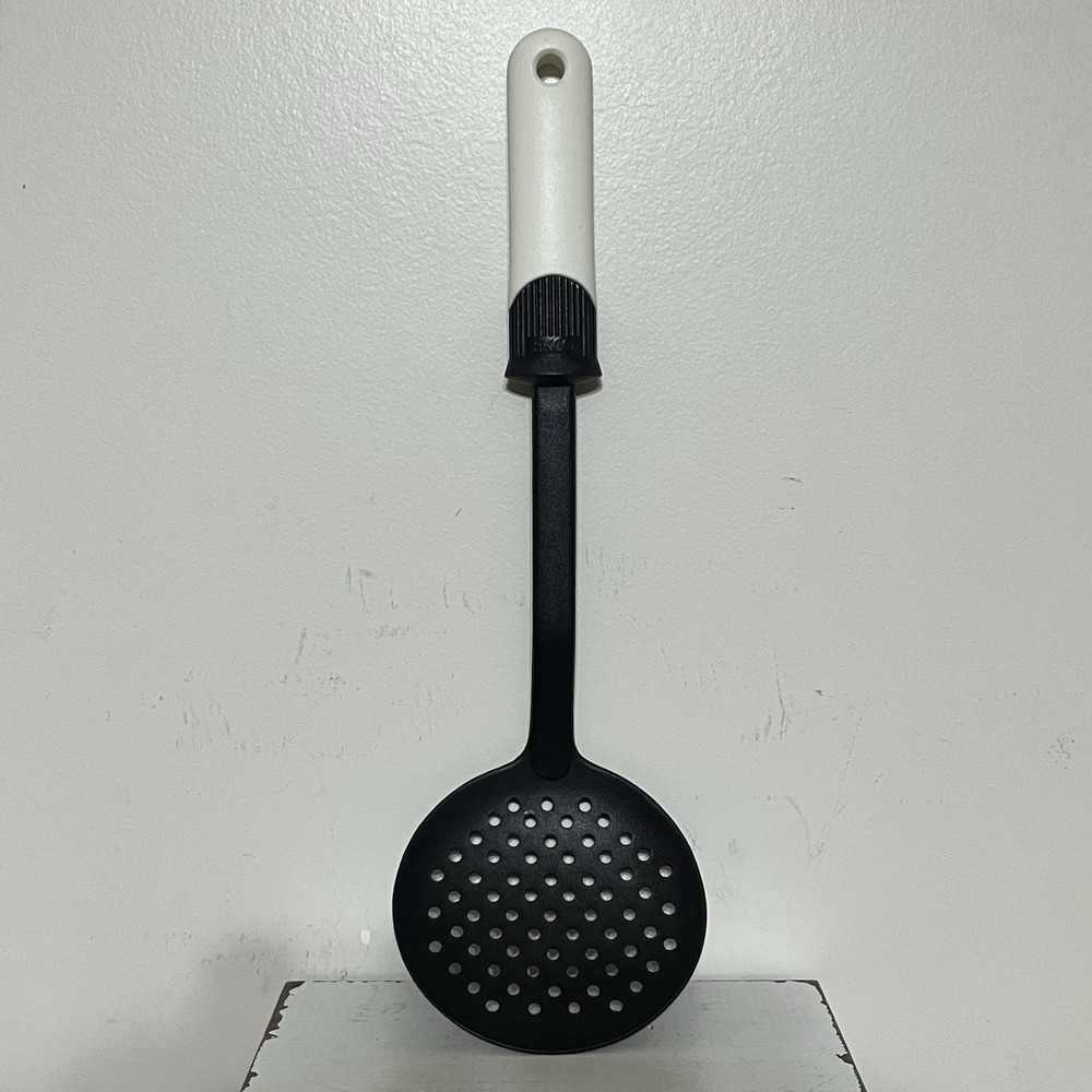 Ekco SoftWorks Skimmer‎ Spoon Silicone and Nylon Black & White